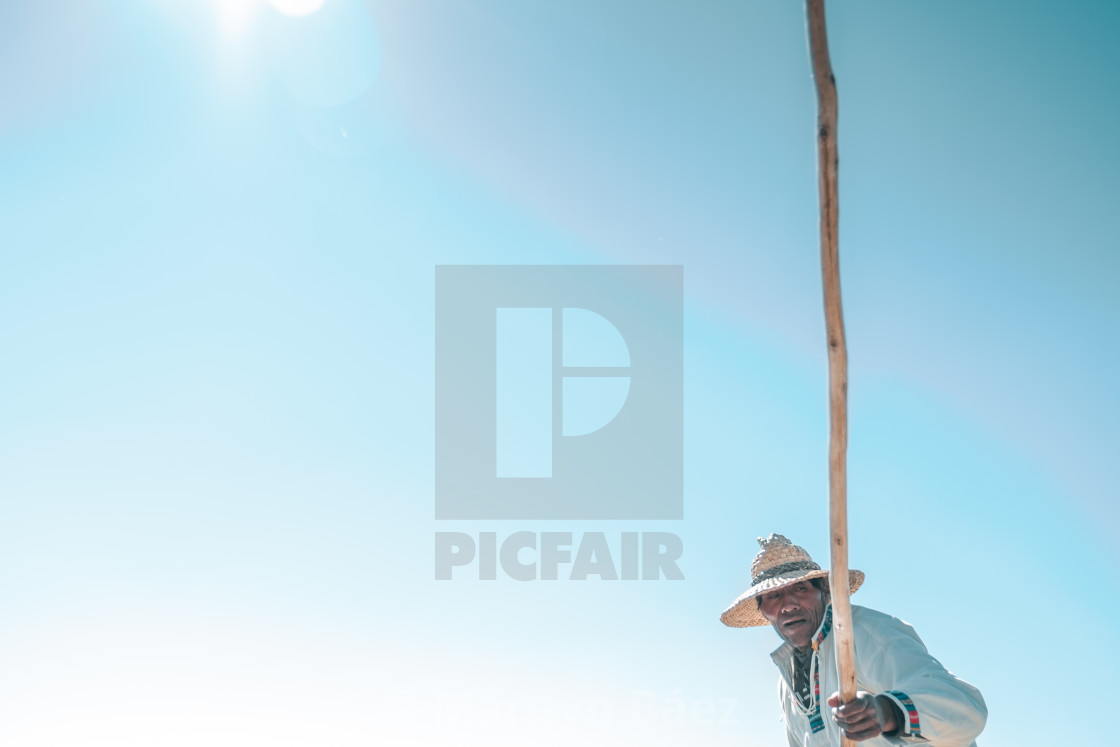 "Samuel in Puno" stock image