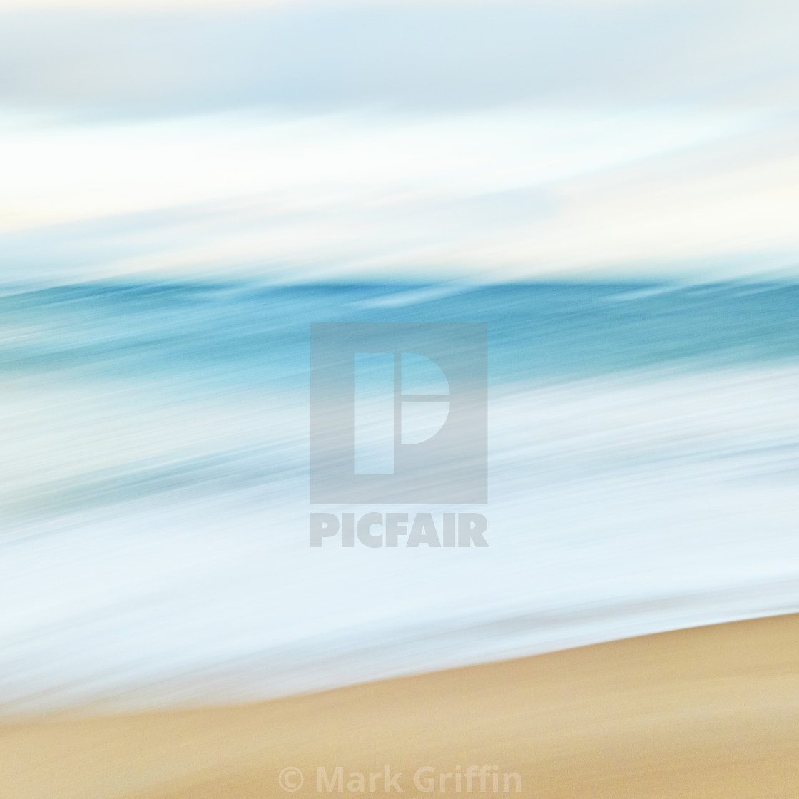 "Beach Abstract" stock image