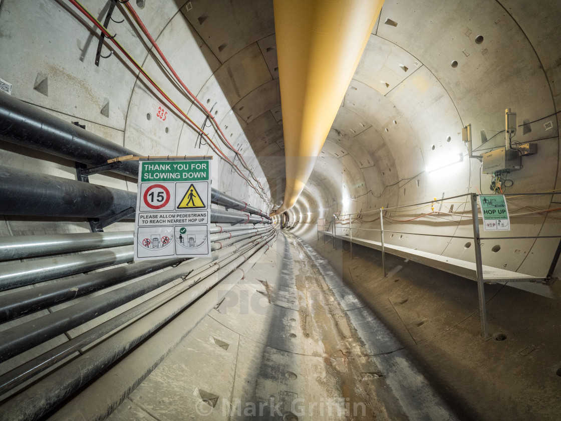 "New Tunnel" stock image