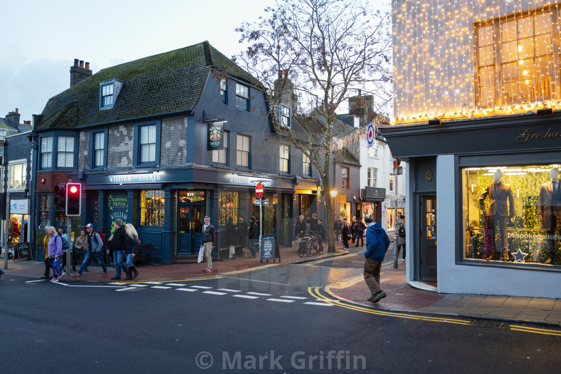 "Brighton at Christmas" stock image