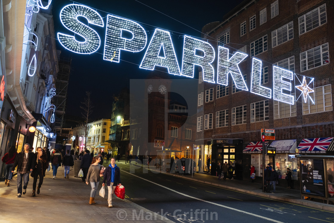 "Sparkle - Brighton" stock image