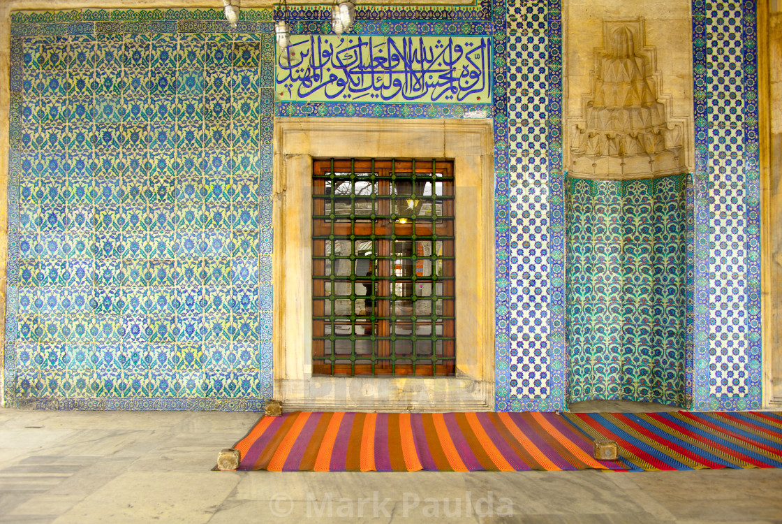 "Istanbul Tiles" by Mark Paulda - $37.64 "Istanbul Tiles" stock image