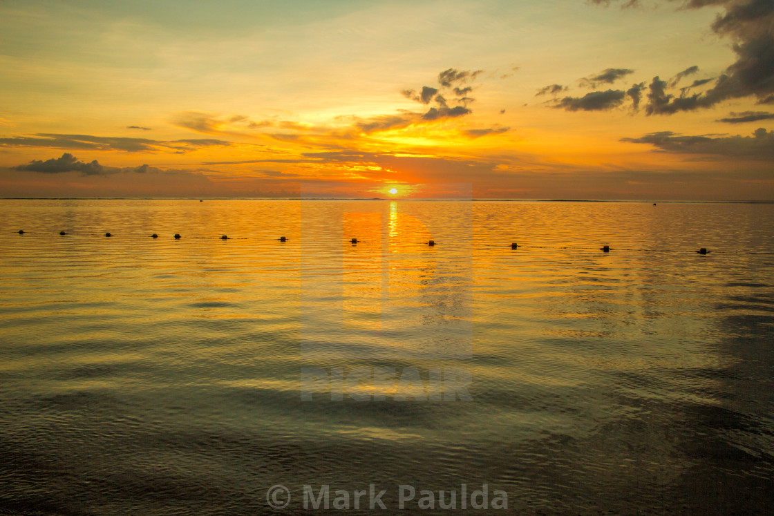 "Mauritius Sunset" by Mark Paulda - $37.74 "Mauritius Sunset" stock image