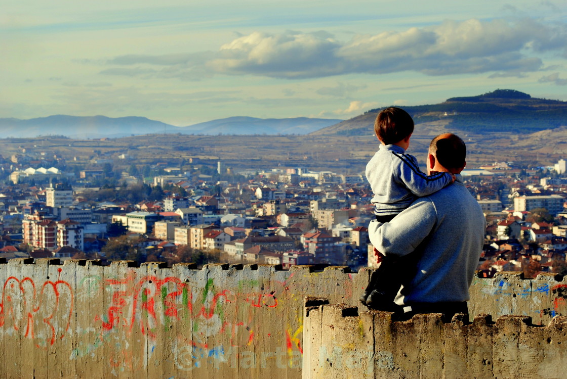 "Father & Son" stock image