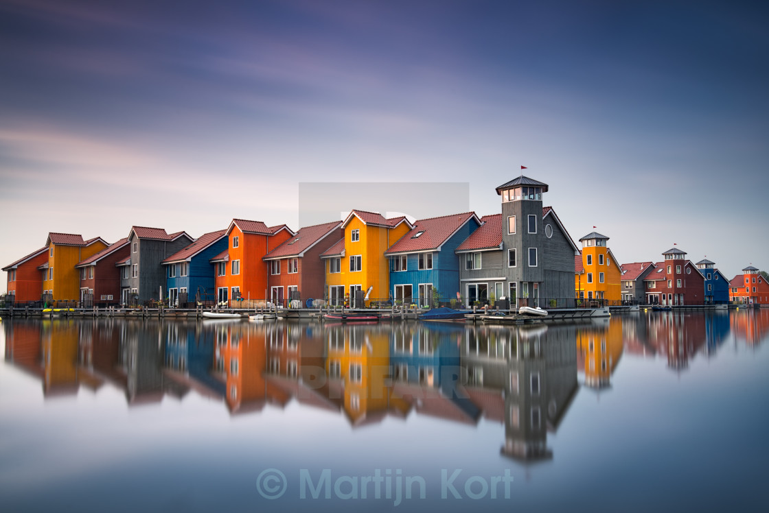 "Serene Reitdiephaven" stock image