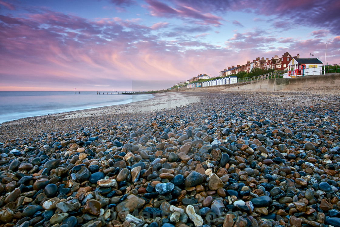 "Pebble Beach" stock image