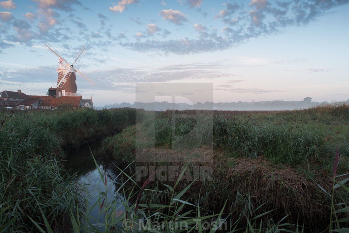 "Cley Mill- Norfolk" stock image