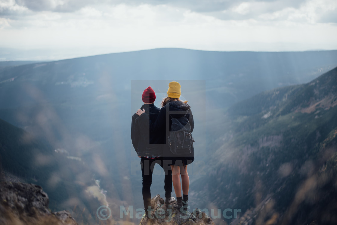 "Lovely couple" stock image