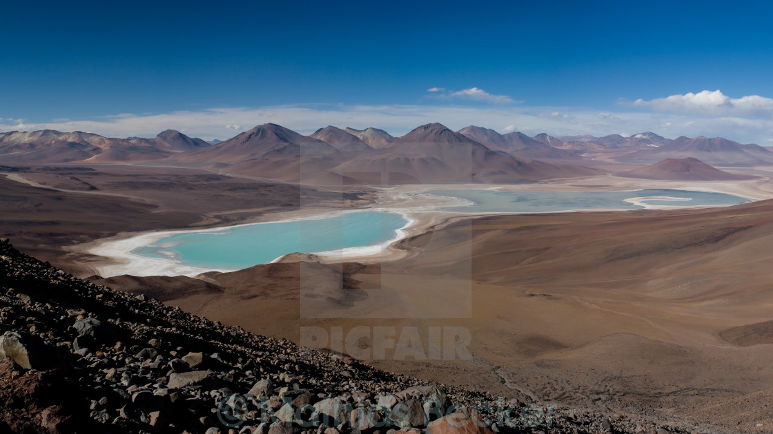 "Laguna Verde" by Mathias Becker - $7.70 "Laguna Verde" stock image