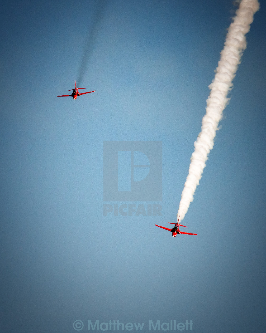 "Red Arrow Chase" stock image