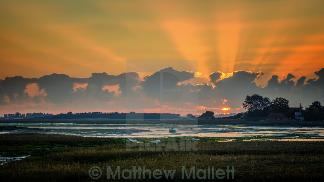 "First Moments Of The Sun" stock image