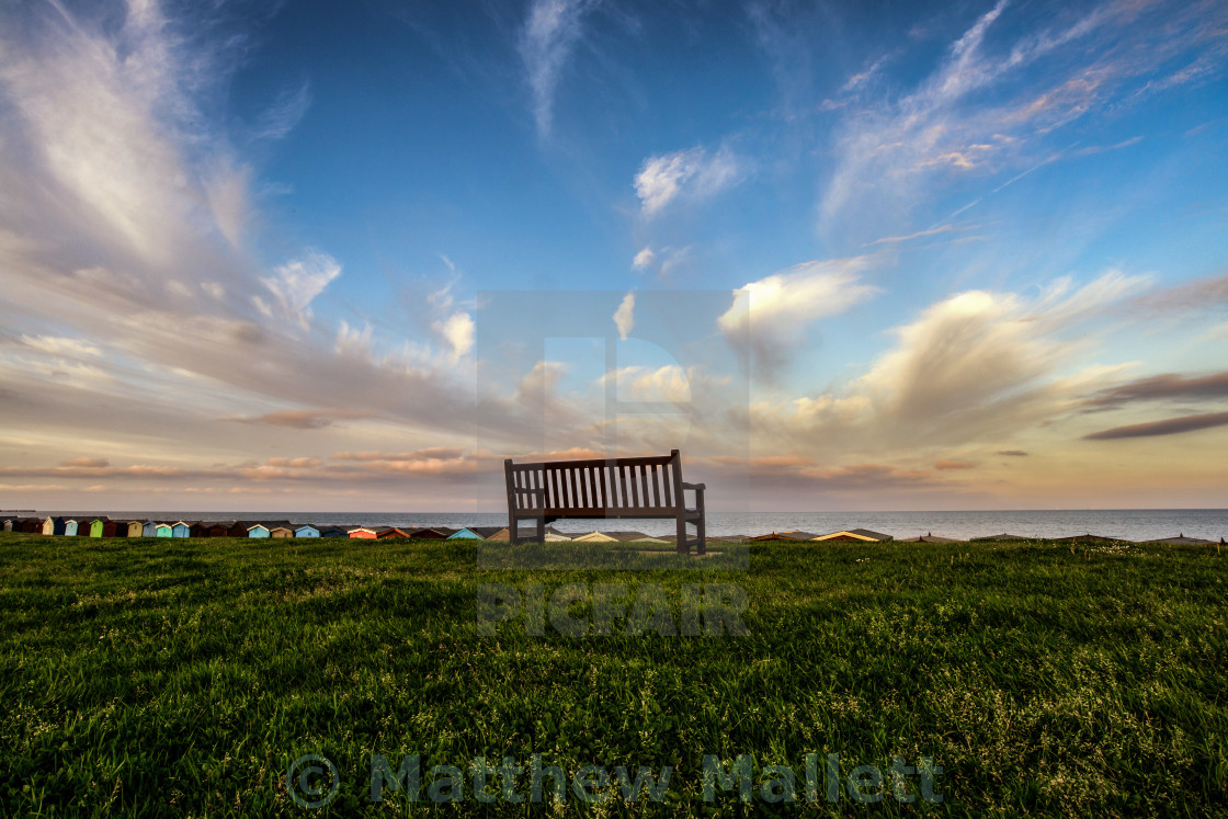 "Eye In The Sky Frinton Seafront" stock image