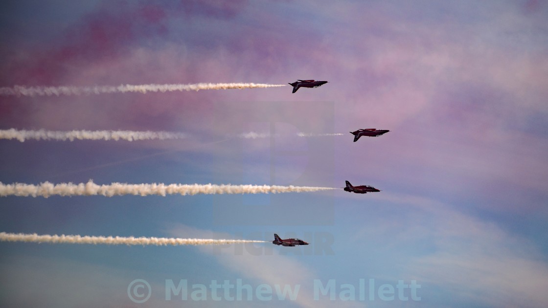 "Red Arrows The Clacton Collection 1" stock image