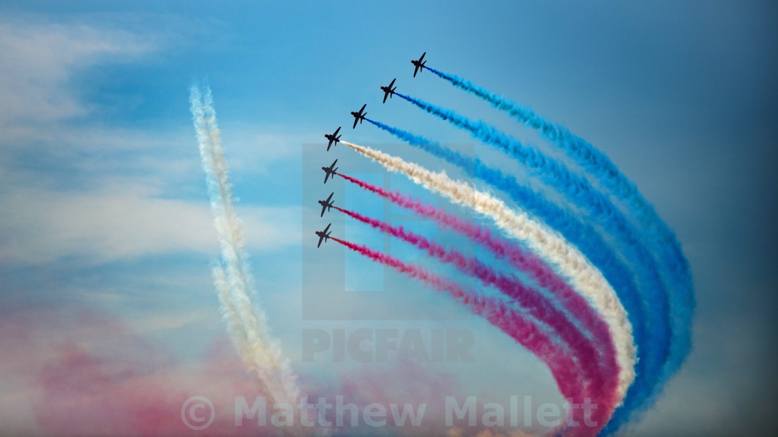 "Red Arrows The Clacton Collection 2" stock image