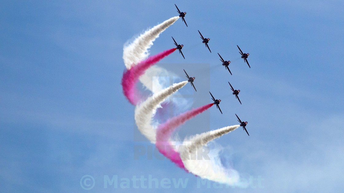 "Red Arrows The Clacton Collection 3" stock image