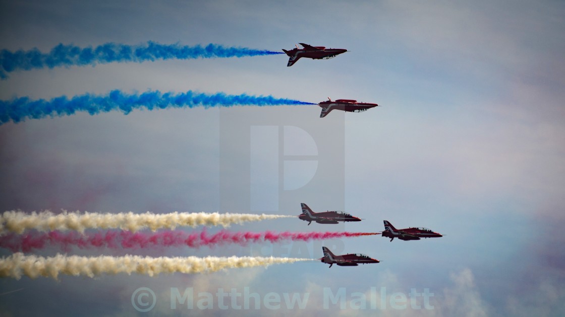 "Red Arrows The Clacton Collection 4" stock image