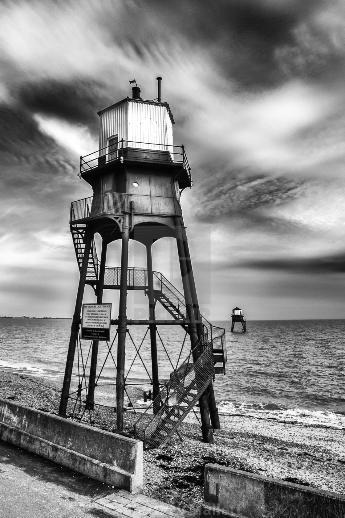 "Dovercourt High And Low Light" stock image