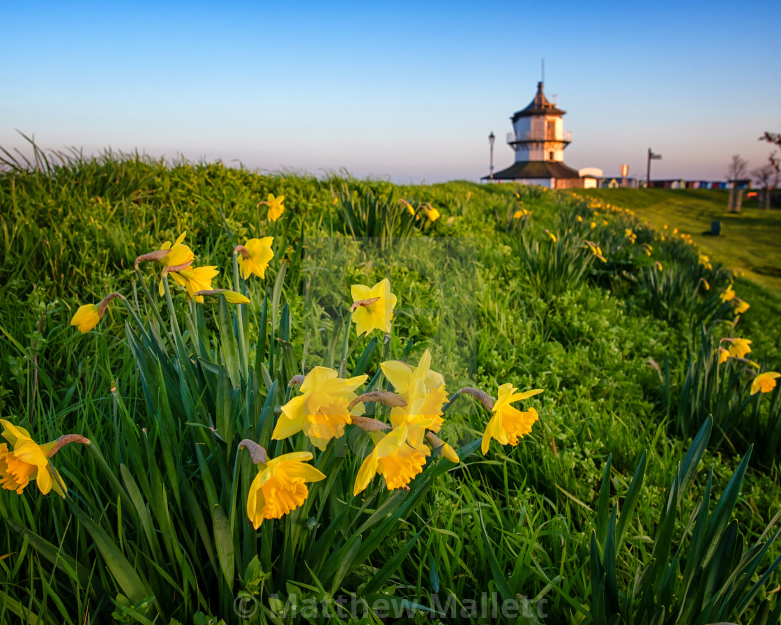 "Spring on Harwich Seafront" stock image