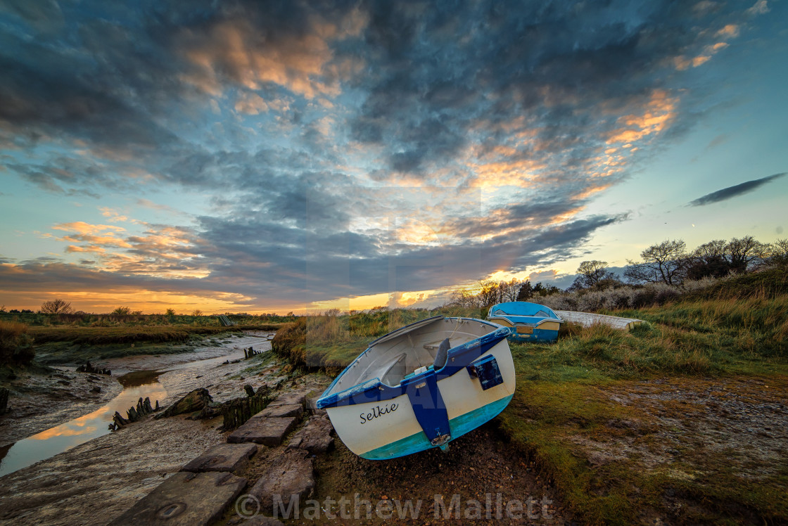 "Beaumont Quay April 2017 Sunset" stock image