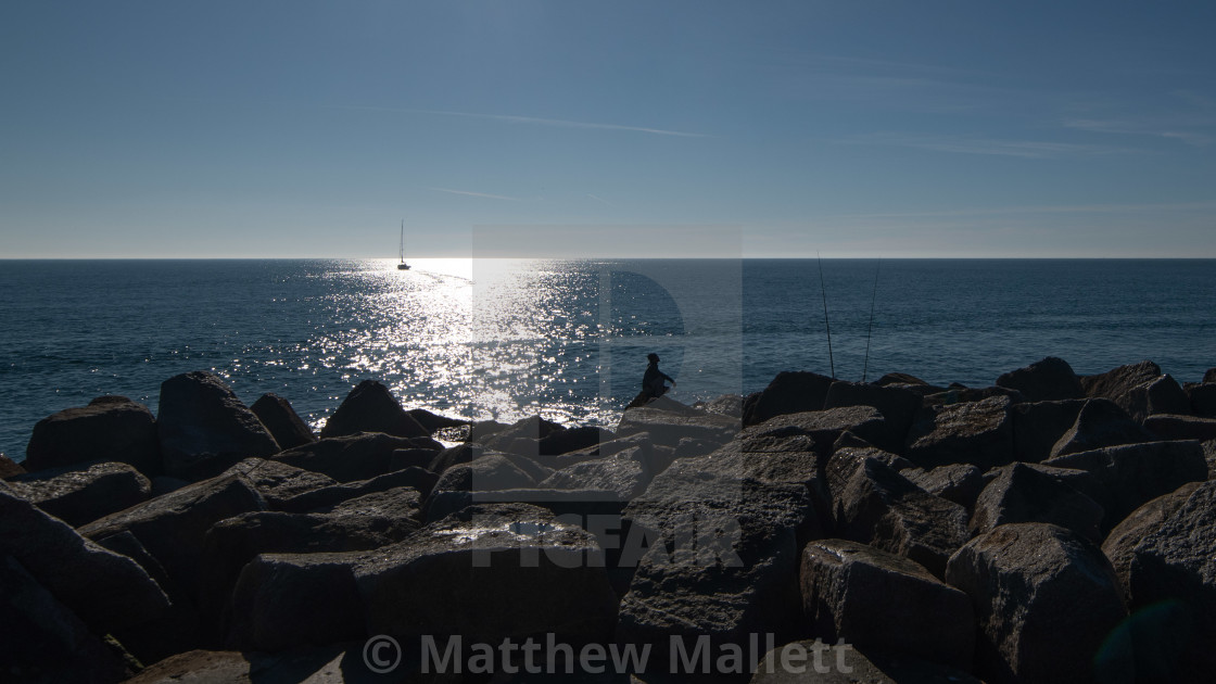 "Looking out Over Praia Da Rocha" stock image