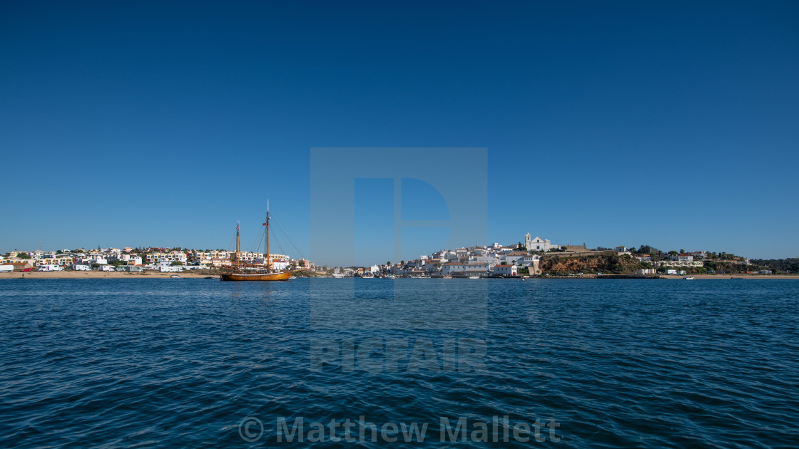 "Portimao Coast Line" stock image