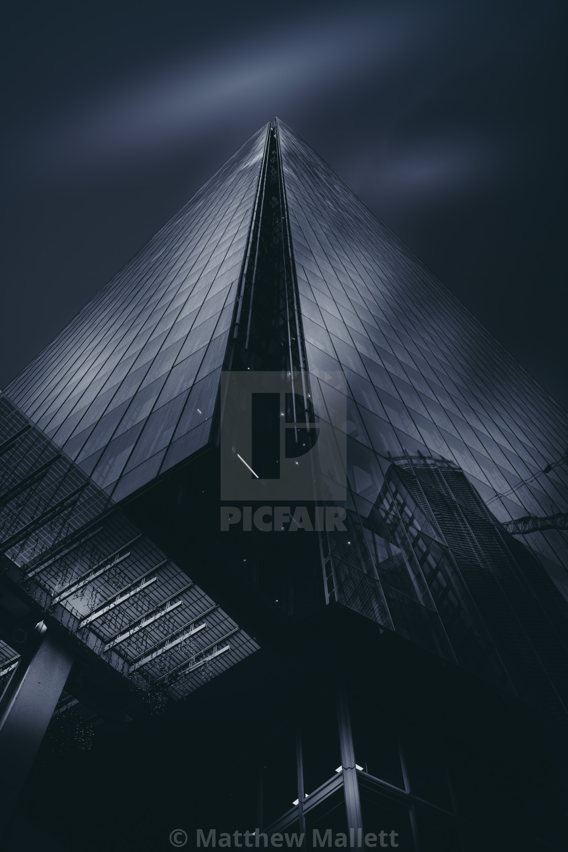 "The Shard London" stock image