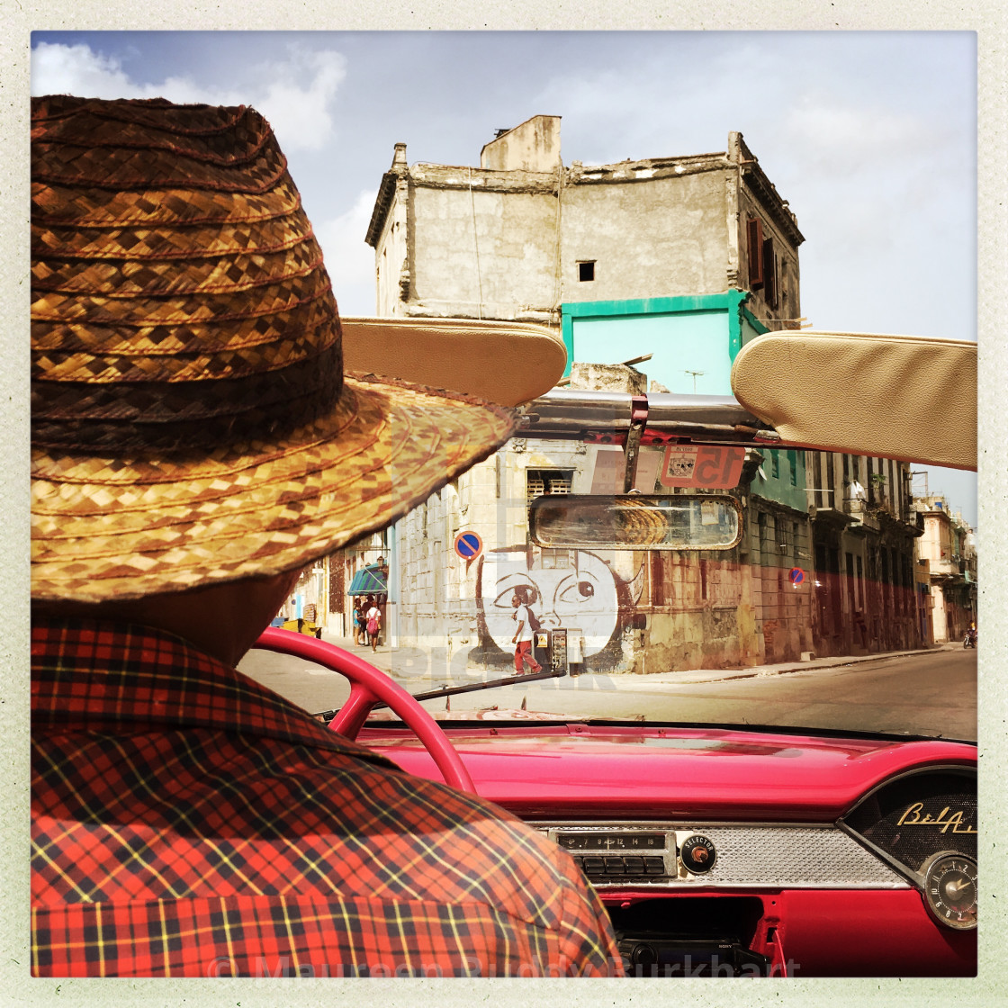 "Havana From the Back Seat" stock image