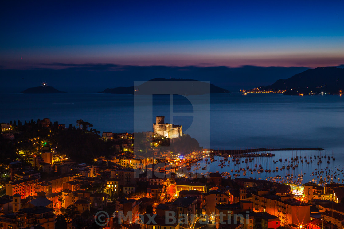 "Gulf of La Spezia" stock image