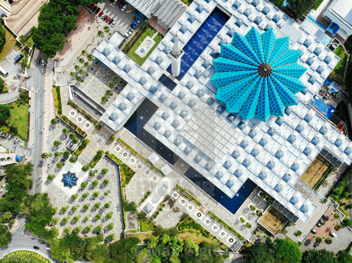 "The National Mosque of Malaysia" stock image