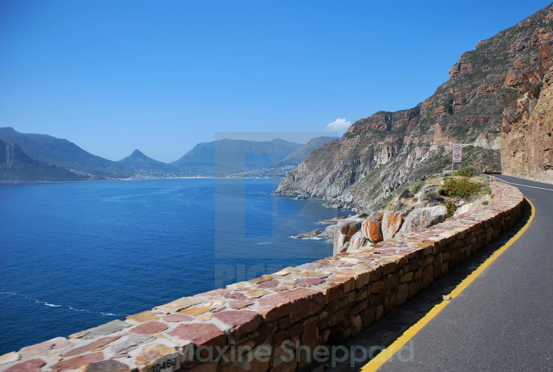 "Towards Hout Bay" stock image