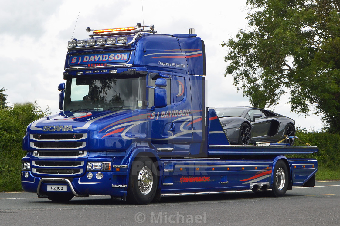 S J Davidson Motors Scania T License Download Or Print For 18 60 Photos Picfair