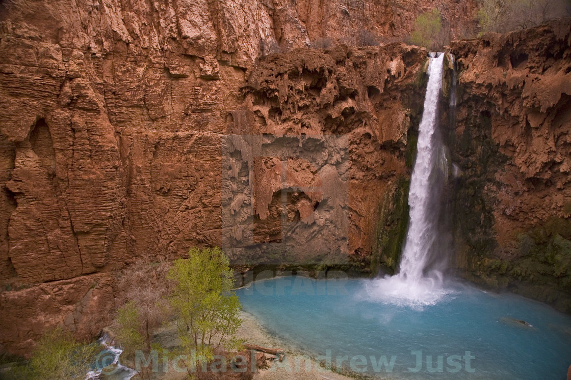 "MOONEY FALLS" stock image