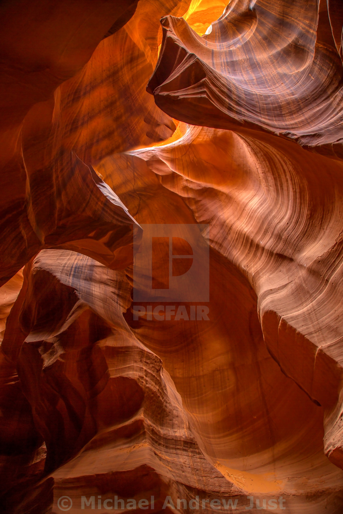 "Upper Antelope Canyon" stock image