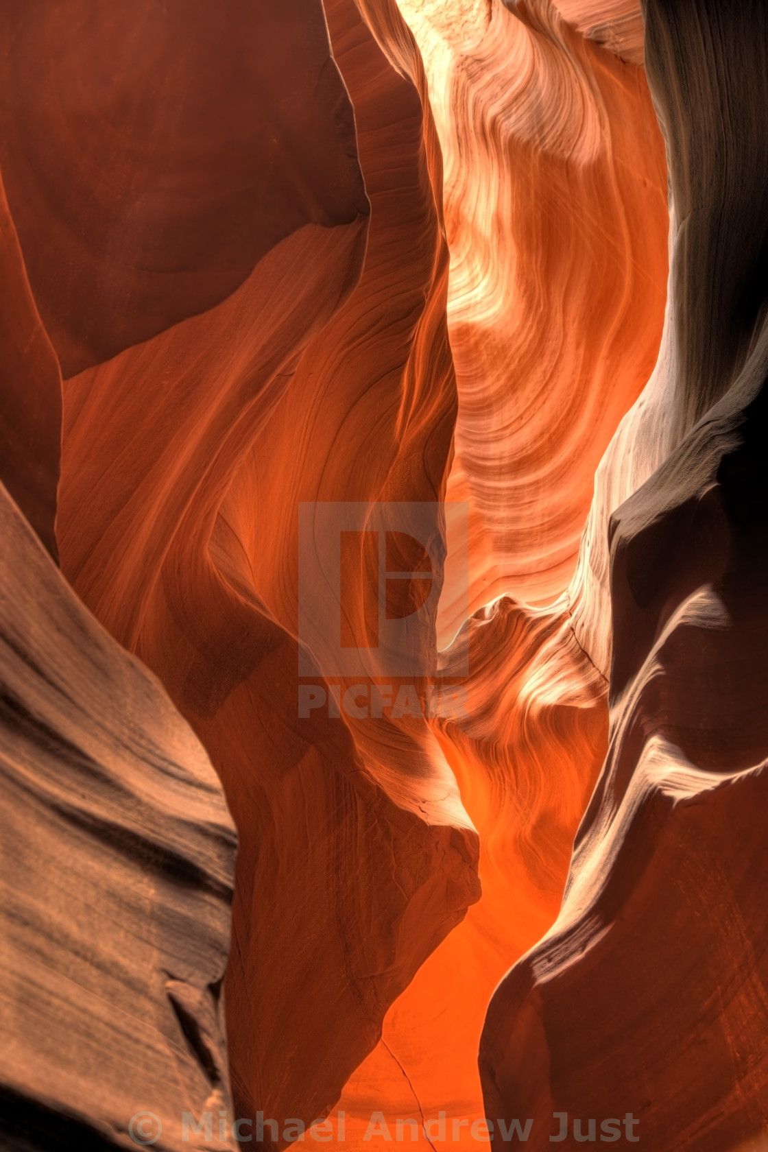 "Antelope Canyon" stock image