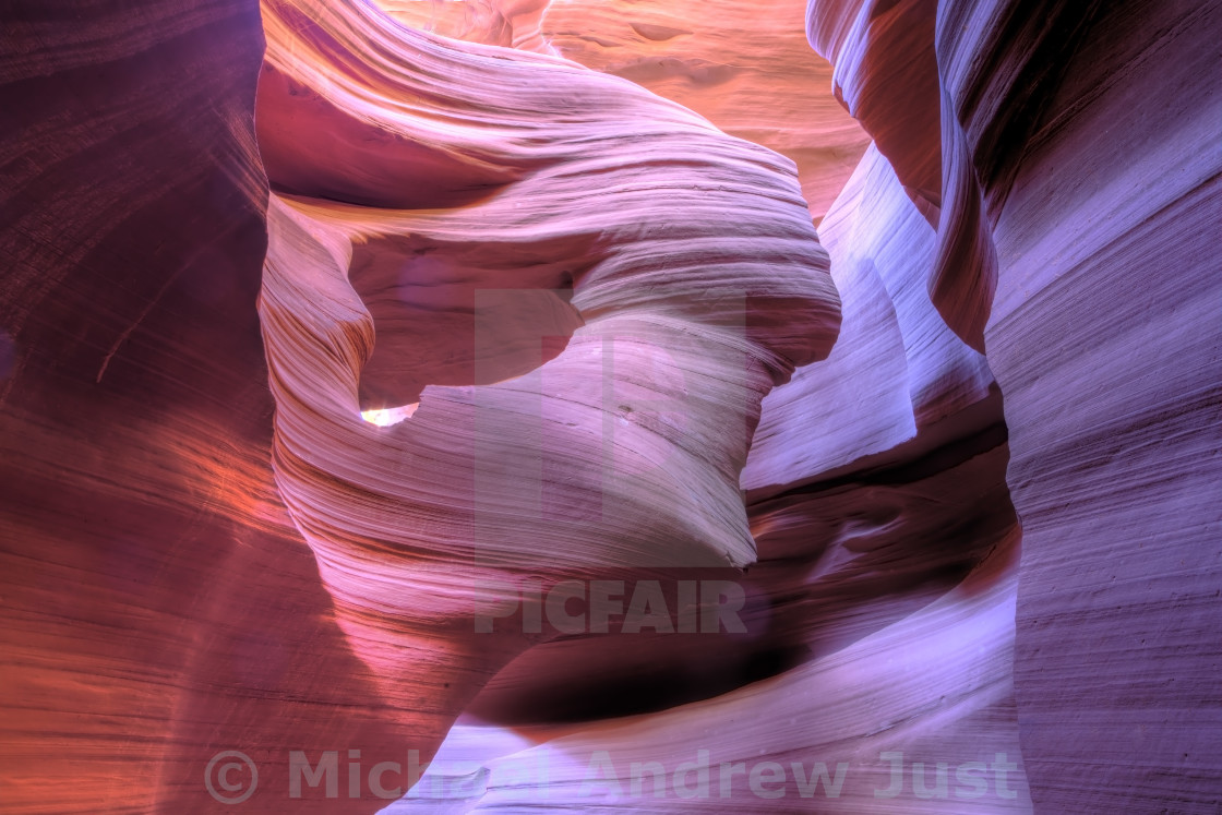 "Antelope Canyon" stock image