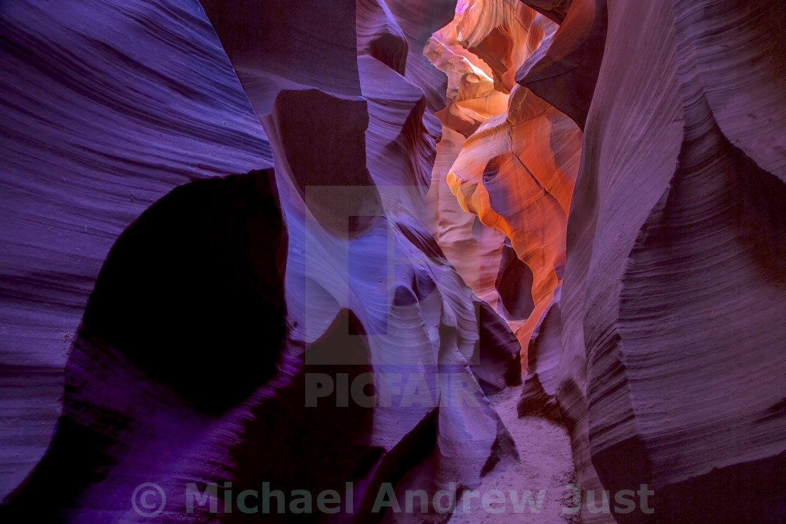 "Antelope Canyon" stock image