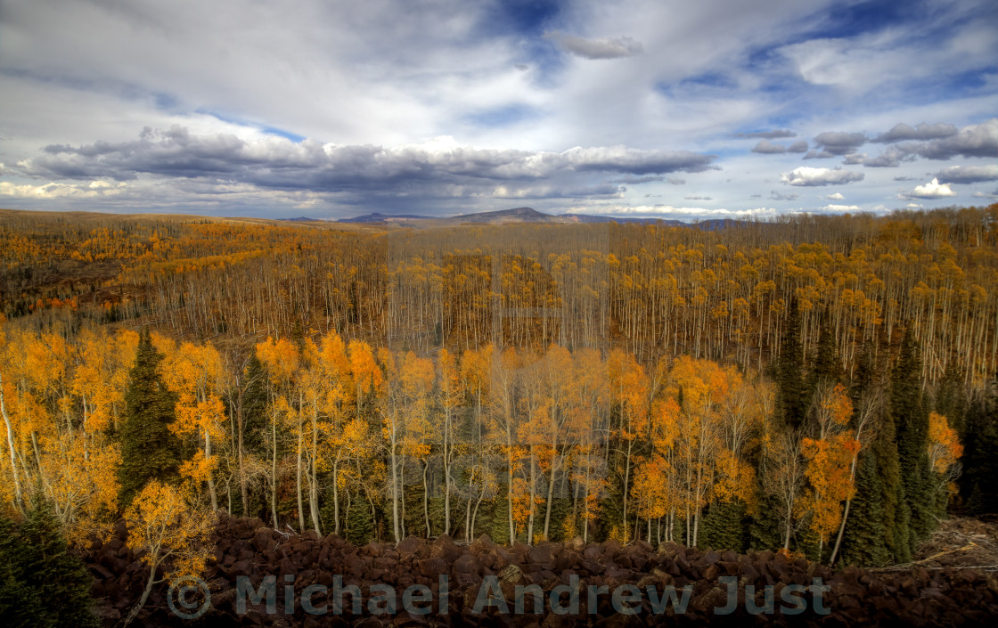 "Utah Fall Colors" stock image