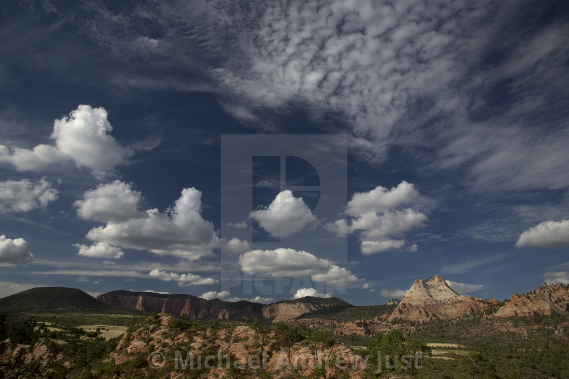 "Zion Kolob Terrace" stock image