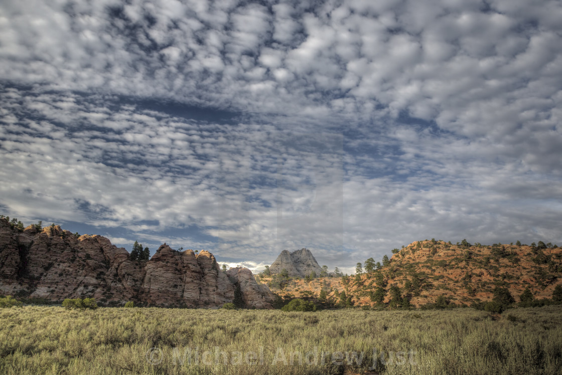 "Zion Kolob Terrace" stock image