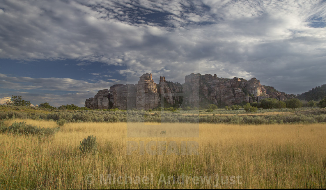 "Zion Kolob Terrace" stock image