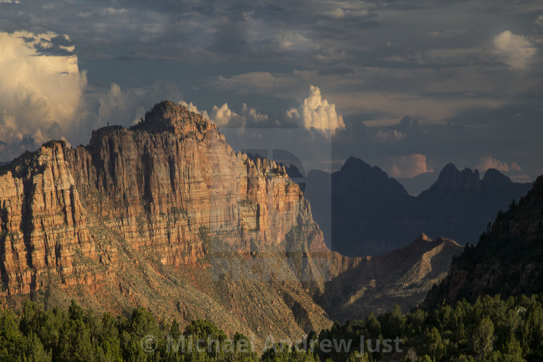 "Zion Kolob Terrace" stock image