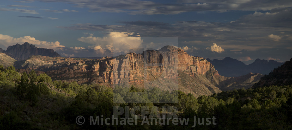 "Zion Kolob Terrace" stock image