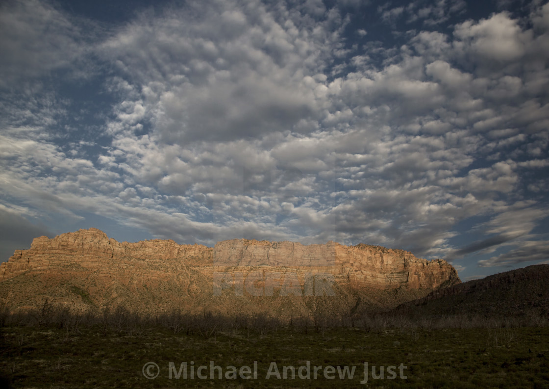 "Zion Kolob Terrace" stock image