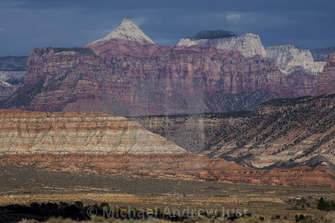 "Zion's Kolob Terrace" stock image