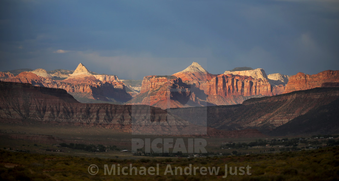 "Zion National Park" stock image