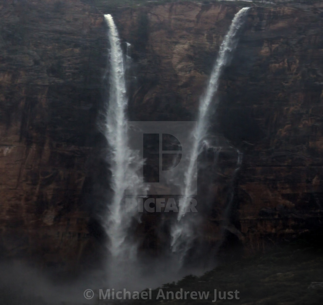 "Zion Waterfall" stock image