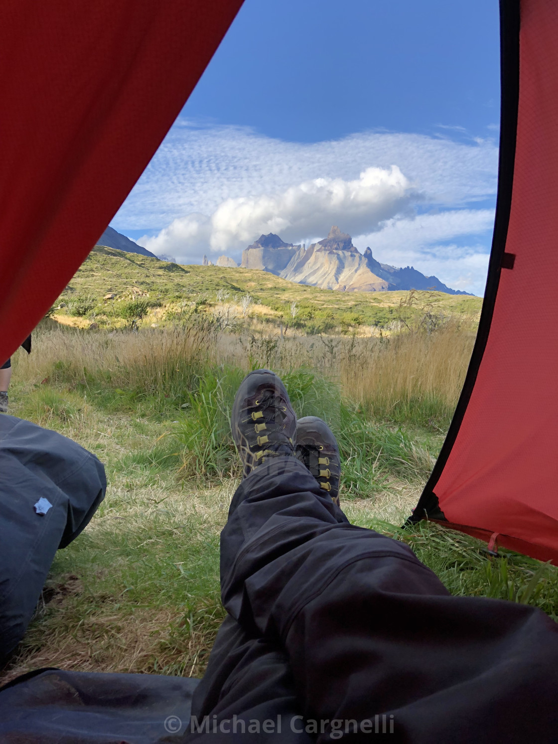 "Room with a view" stock image