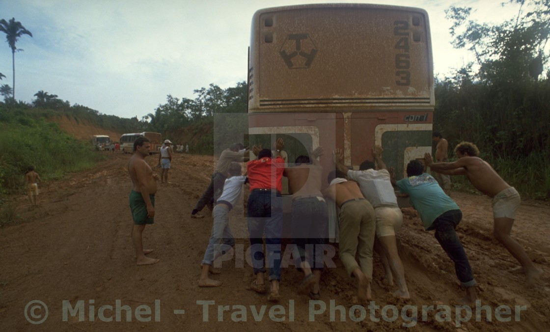 "Trans-Amazonian Highway, Brazil" by Michel - Travel Photographer - £16.62 "Trans-Amazonian Highway, Brazil" stock image