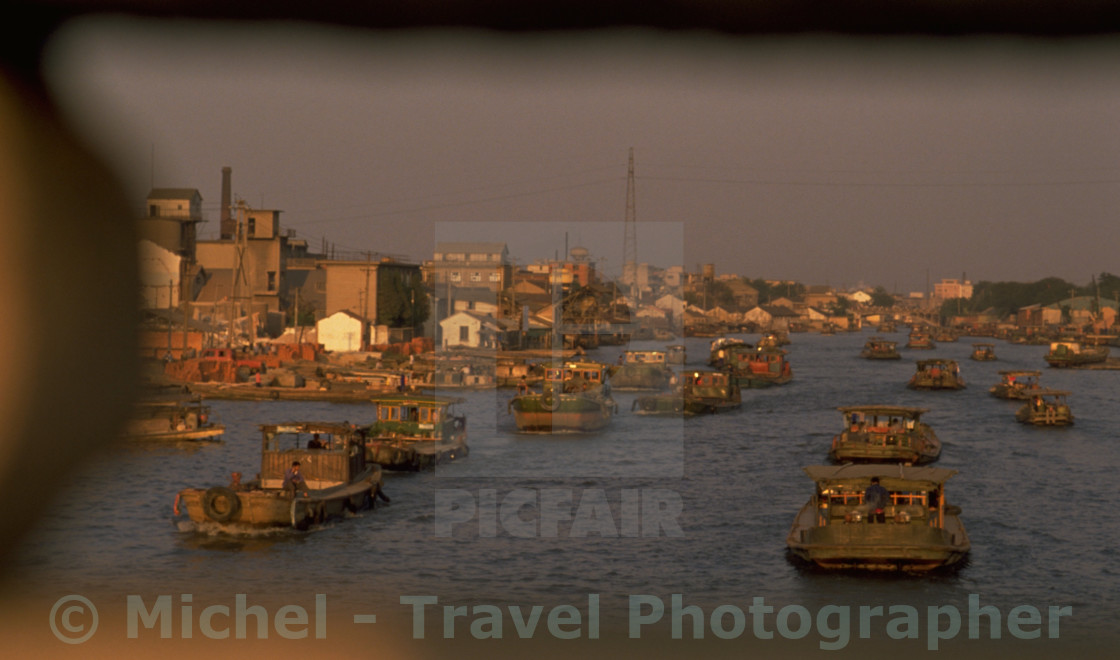 "Suzhou Grand Canal" by Michel - Travel Photographer - £16.62 "Suzhou Grand Canal" stock image