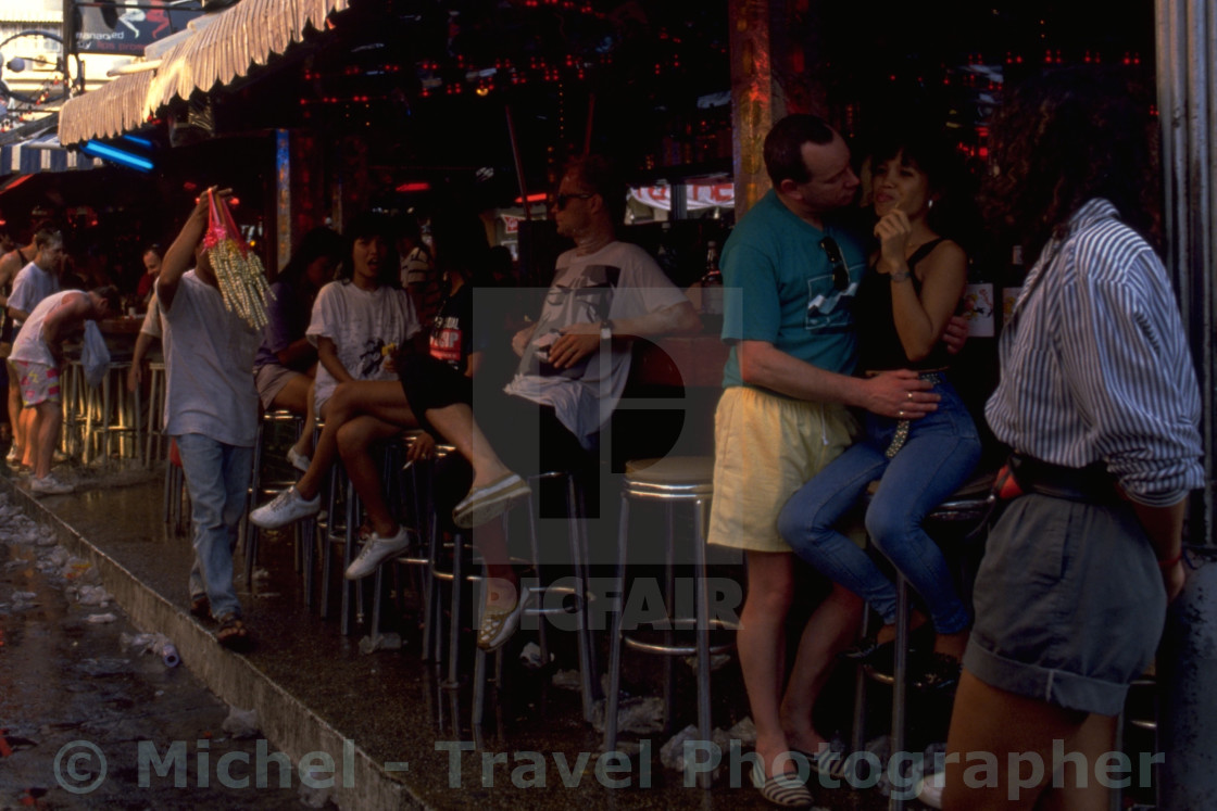 "Pattaya Bar Girls" by Michel - Travel Photographer - £16.62 "Pattaya Bar Girls" stock image